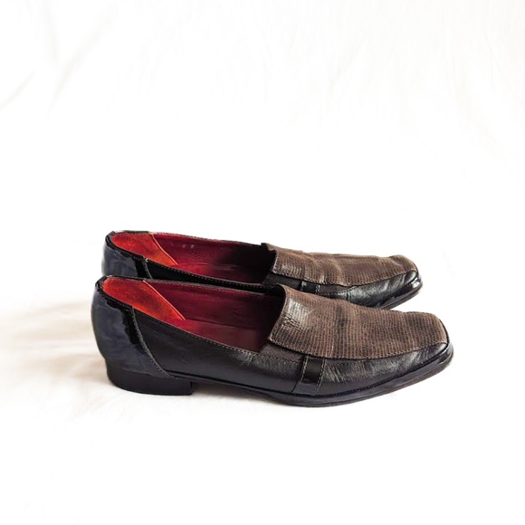 Amalfi by Rangoni. Size 9 SS narrow leather slip on shoe - Picture 3 of 6